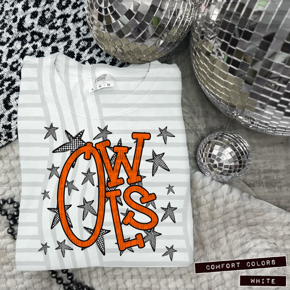 Orange Staggered Mascots (Caplinger)