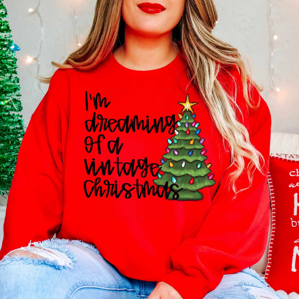 I’m dreaming of a vintage Christmas (CITY) 62055 DTF transfer