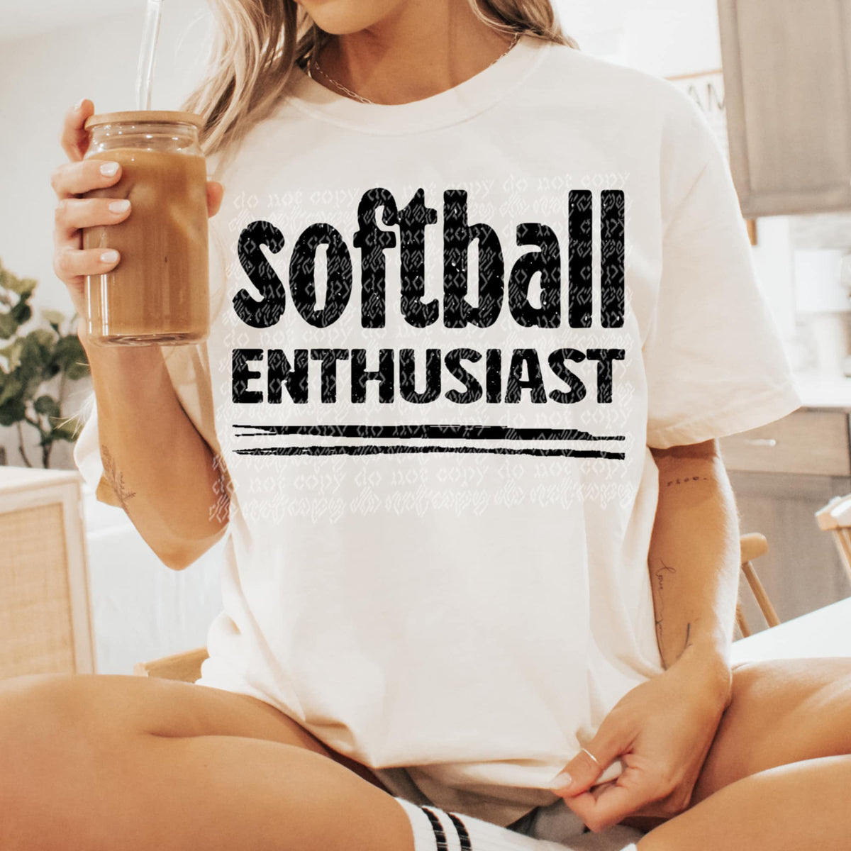 Softball enthusiast (TTD) 93132 DTF transfer