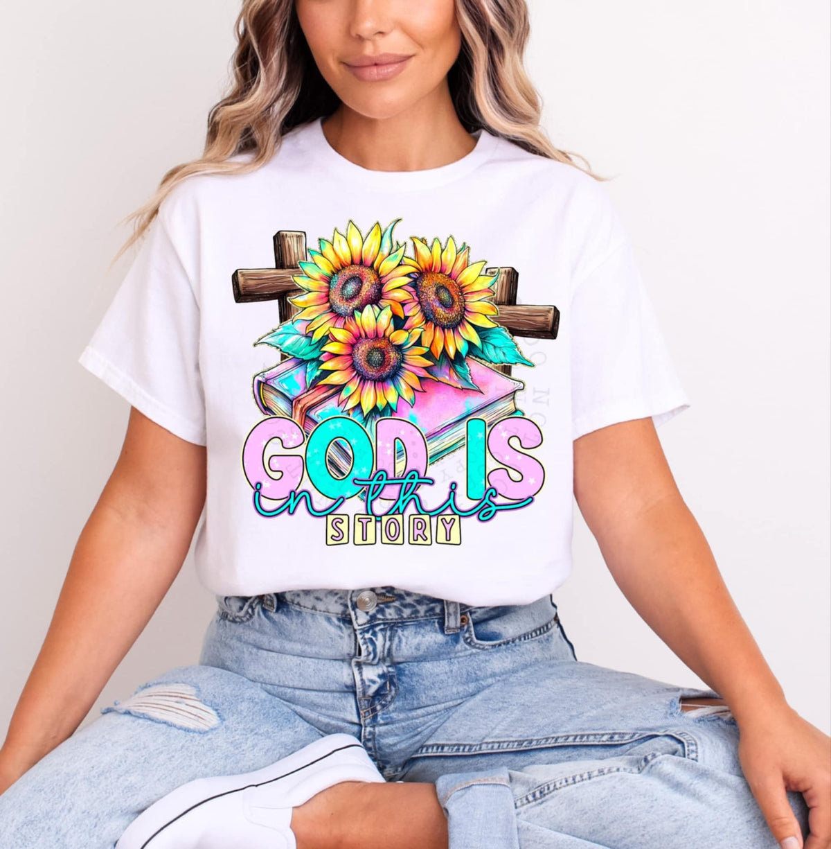 God is in this story 97862 DTF transfer