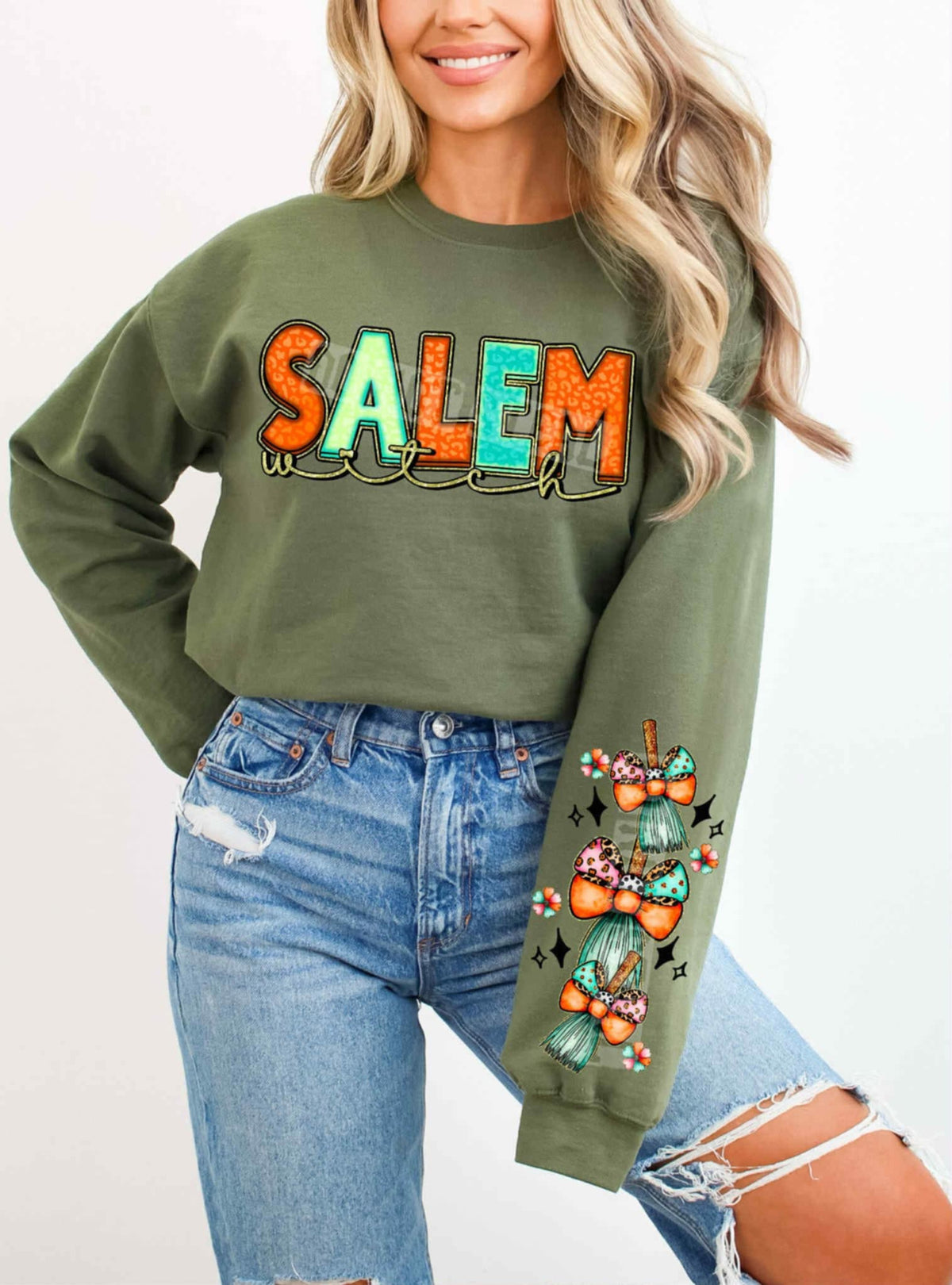 Salem witch FRONT 107303 DTF transfer