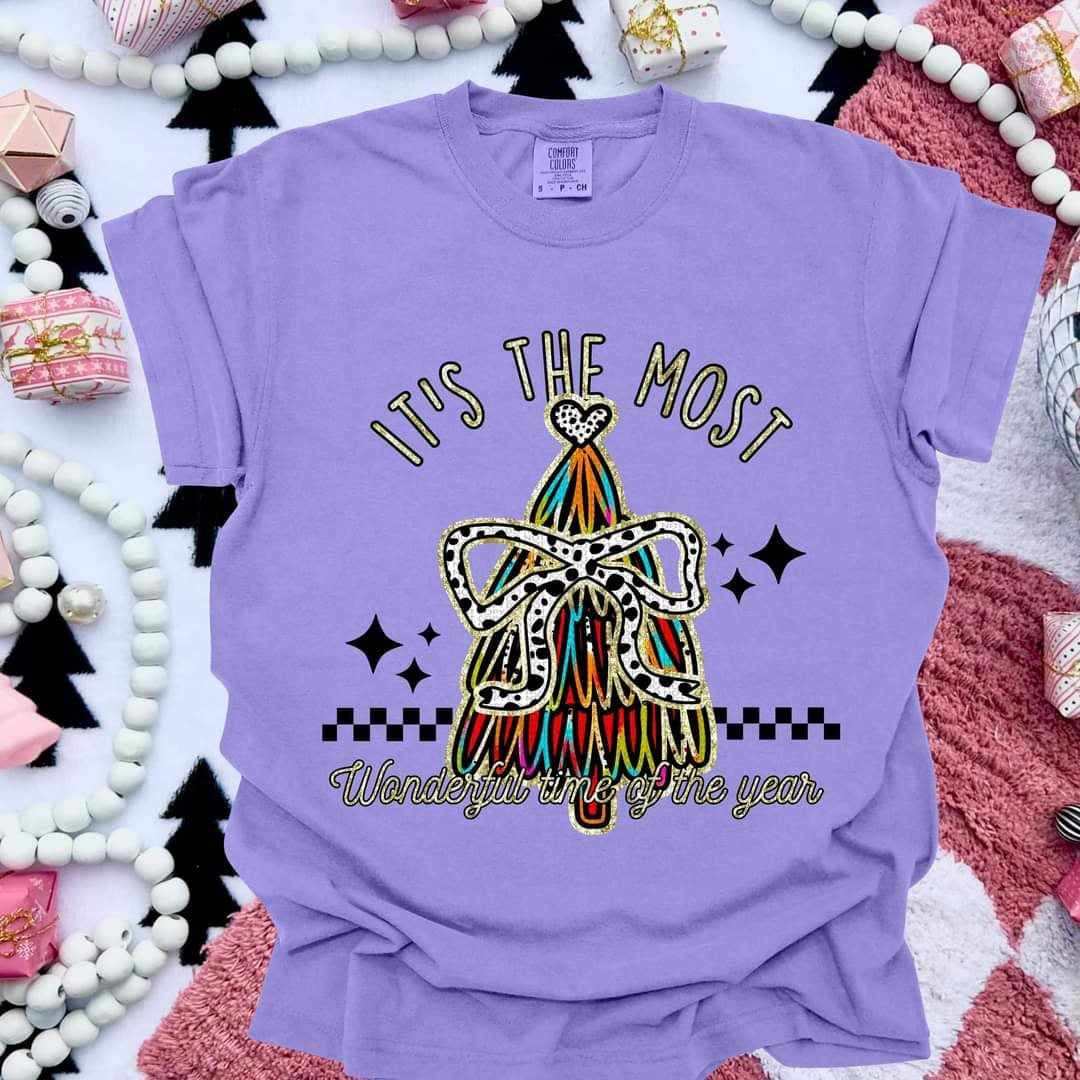 It’s the most wonderful time of the year tree (HW) 64730 DTF transfer