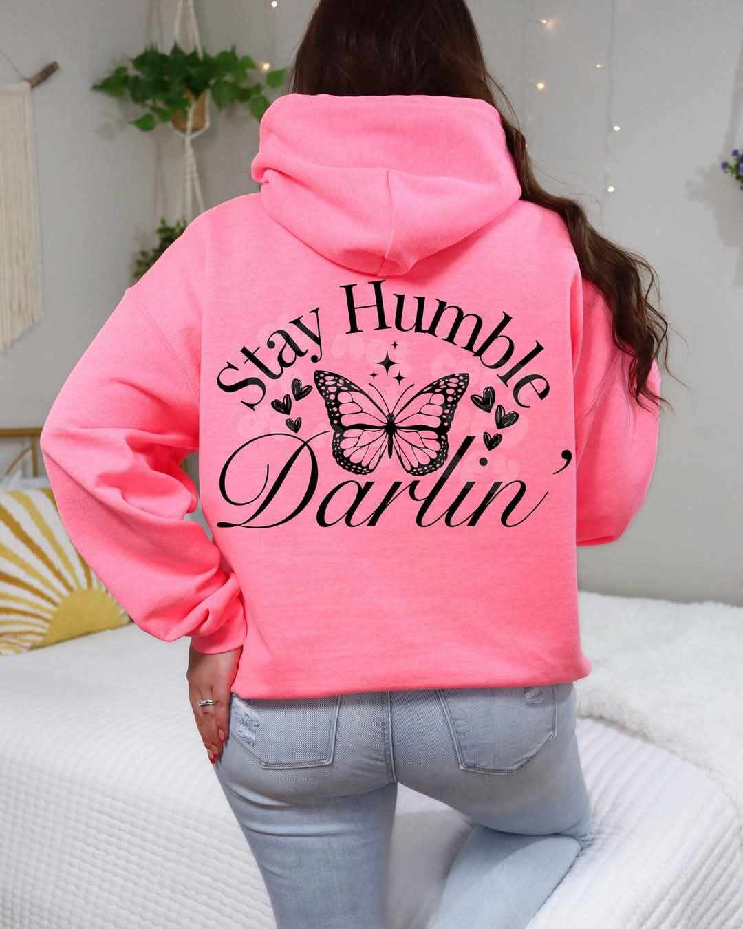 Stay humble darlin (LYTTLE) 77598 DTF transfer