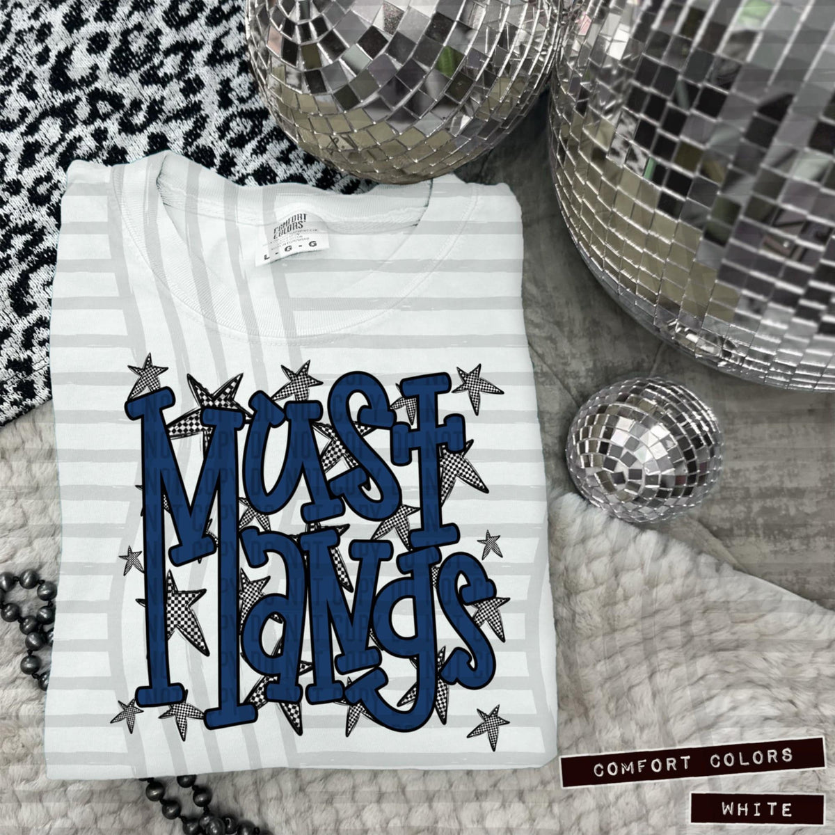 Navy Staggered Mascots (Caplinger)