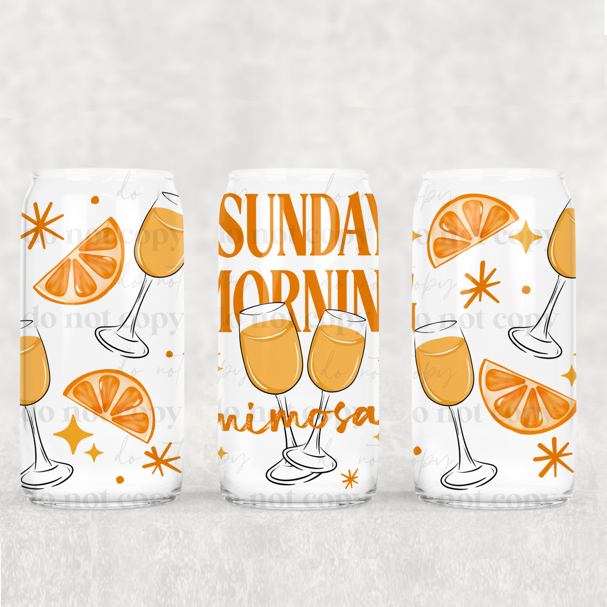 Sunday mimosas (CSC) UV DTF WRAP
