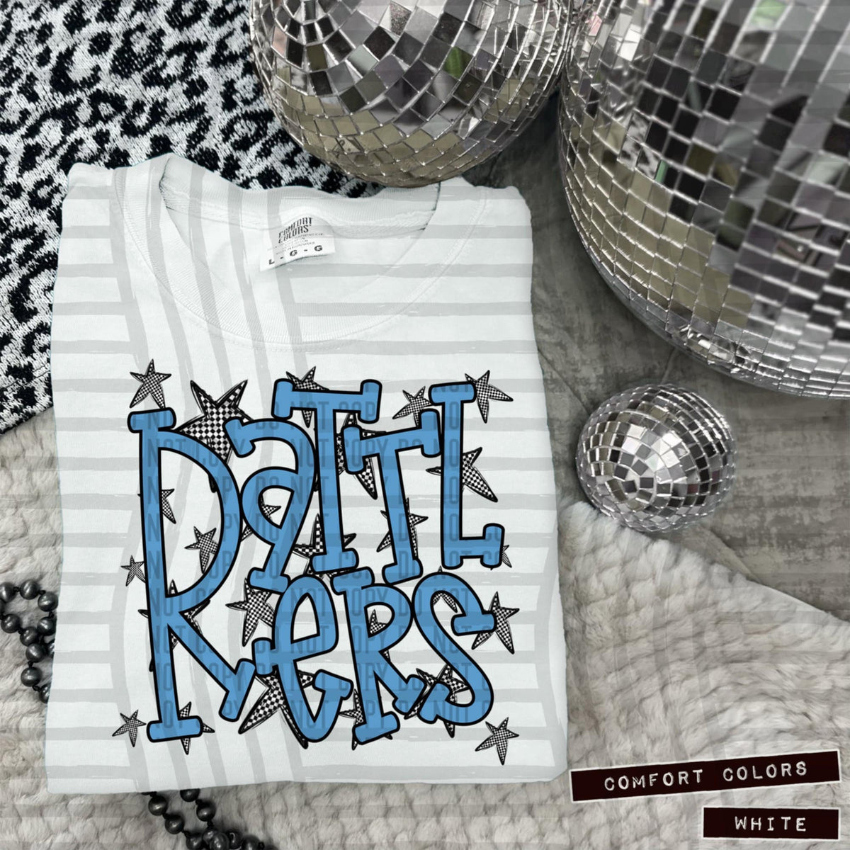 Col Blue Staggered Mascots (Caplinger)