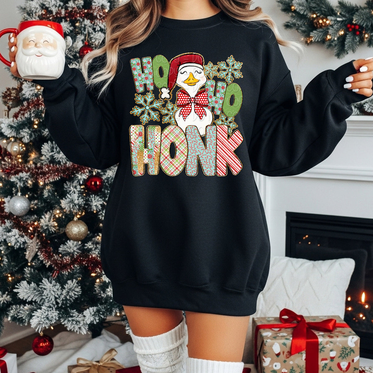 Ho Ho Honk 117497 DTF Transfer
