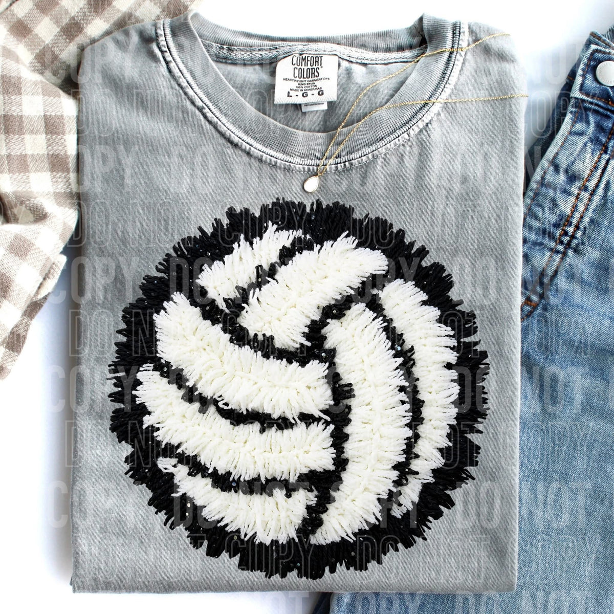 Faux Yarn Volleyball (SBB) DTF transfer