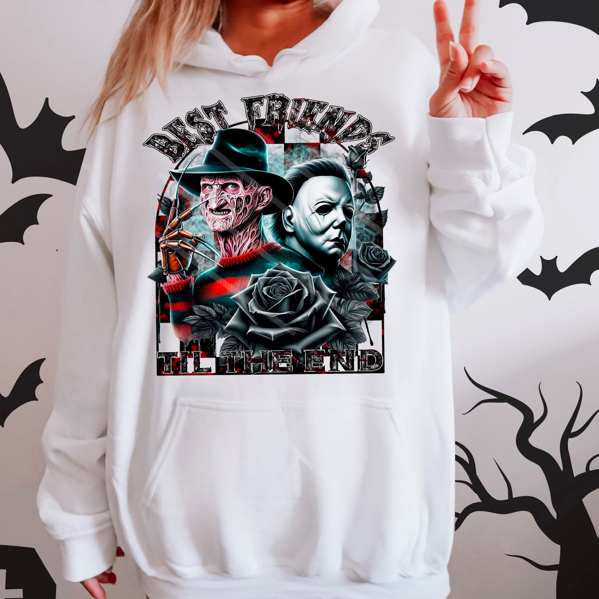Best Friends till the end (chaos) 110254 DTF transfer