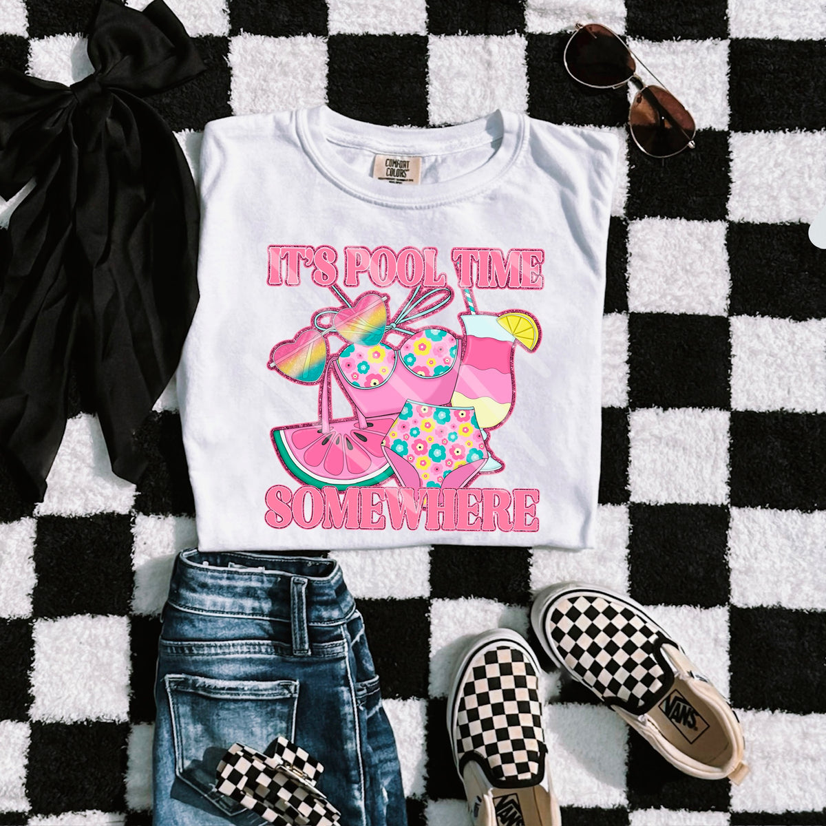 Its Pool time somewhere 110570 DTF transfer