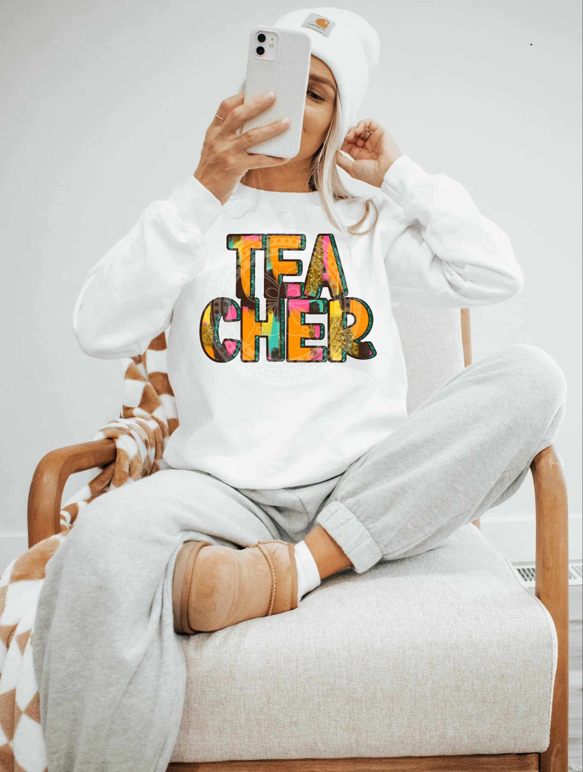 Teacher brushstroke (C’s) 84092 DTF transfer