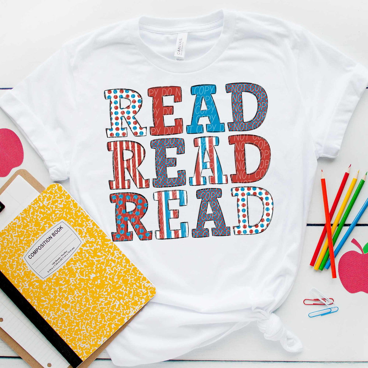 Read stacked (CITY) 85040 DTF transfer