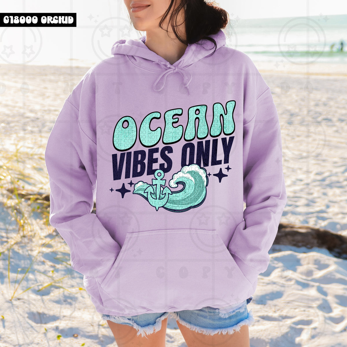 Ocean vibes only (HW) 99432 DTF transfer