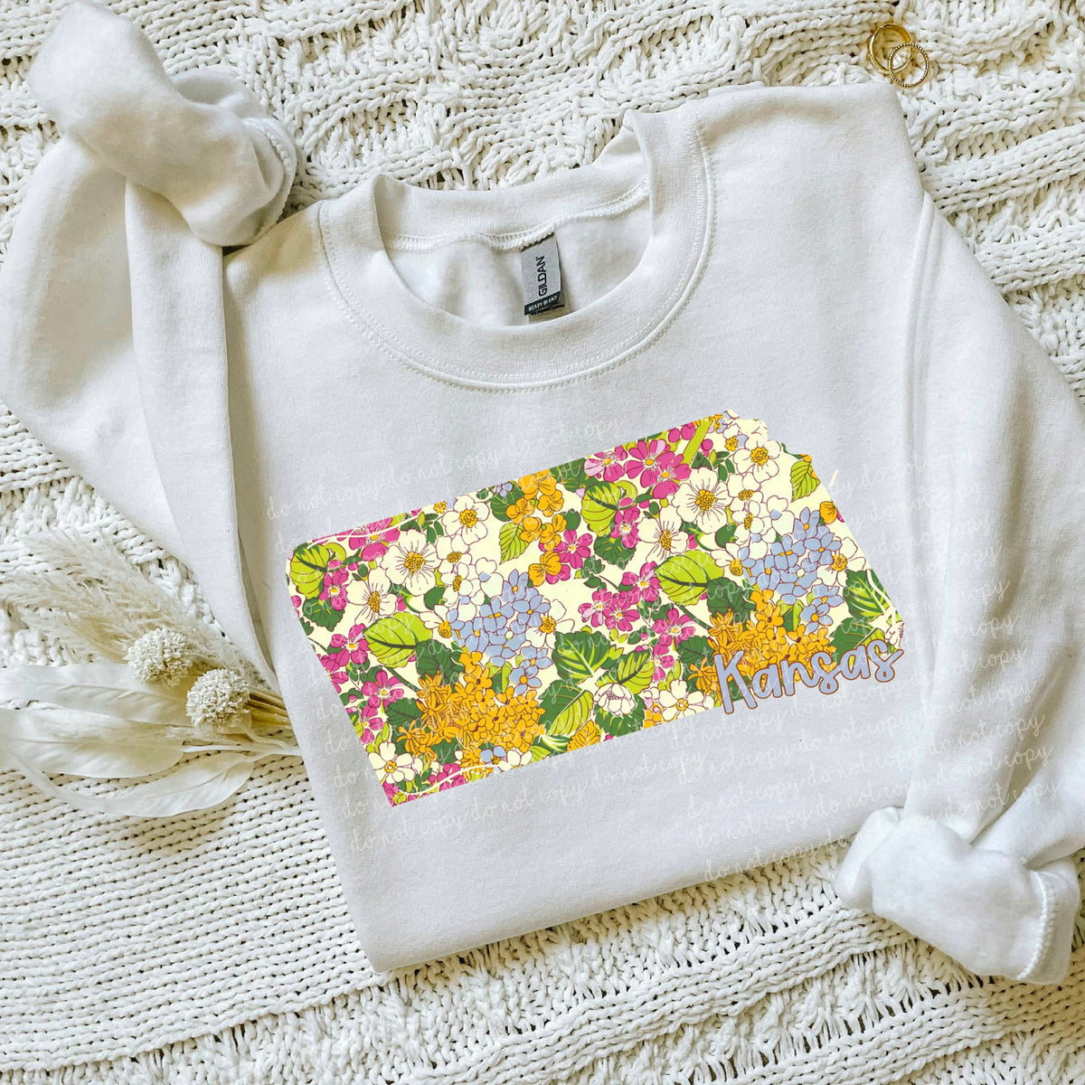 Kansas florals (MMD) DTF Transfer