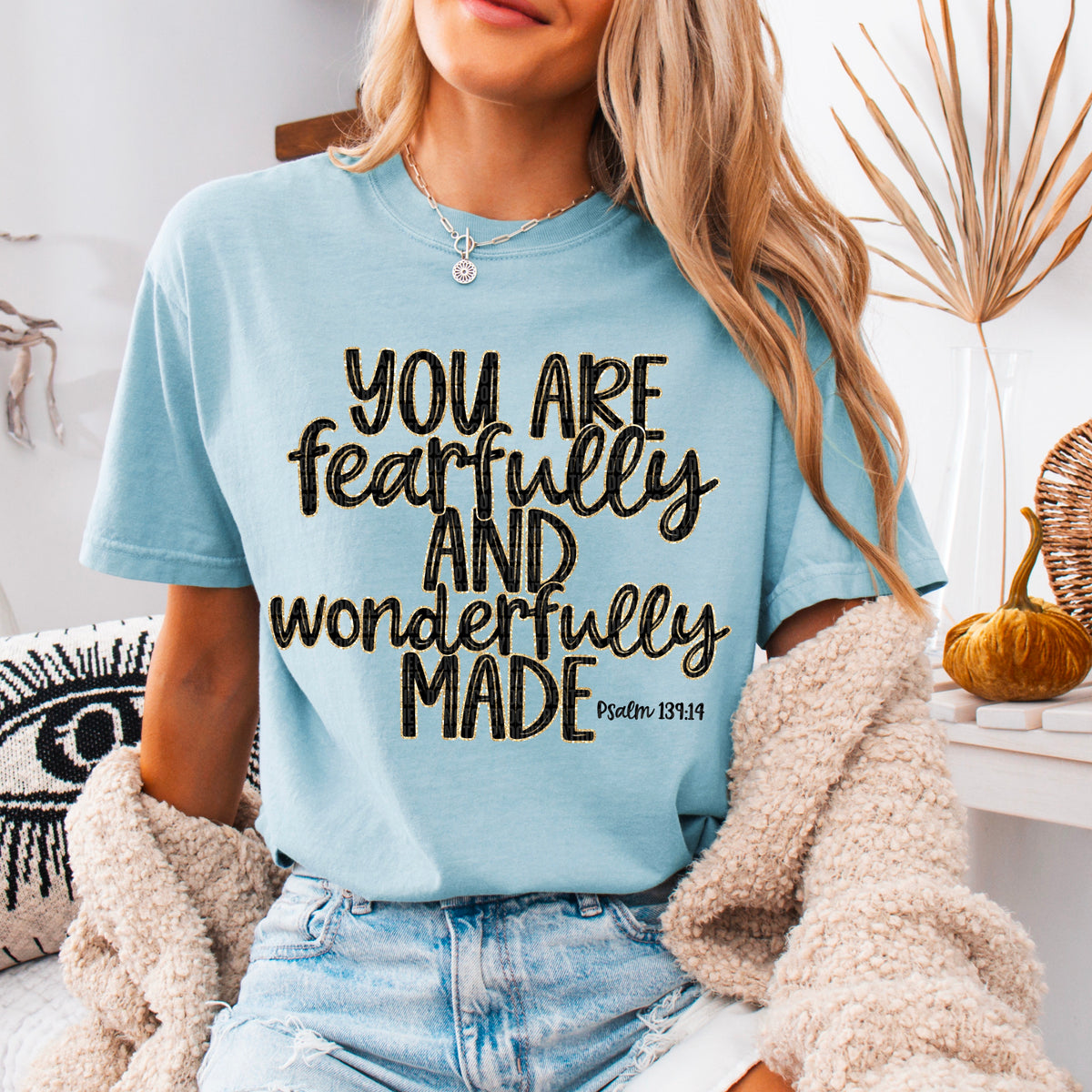 You are fearfully and wonderfully made (SDD) 85904 DTF transfer
