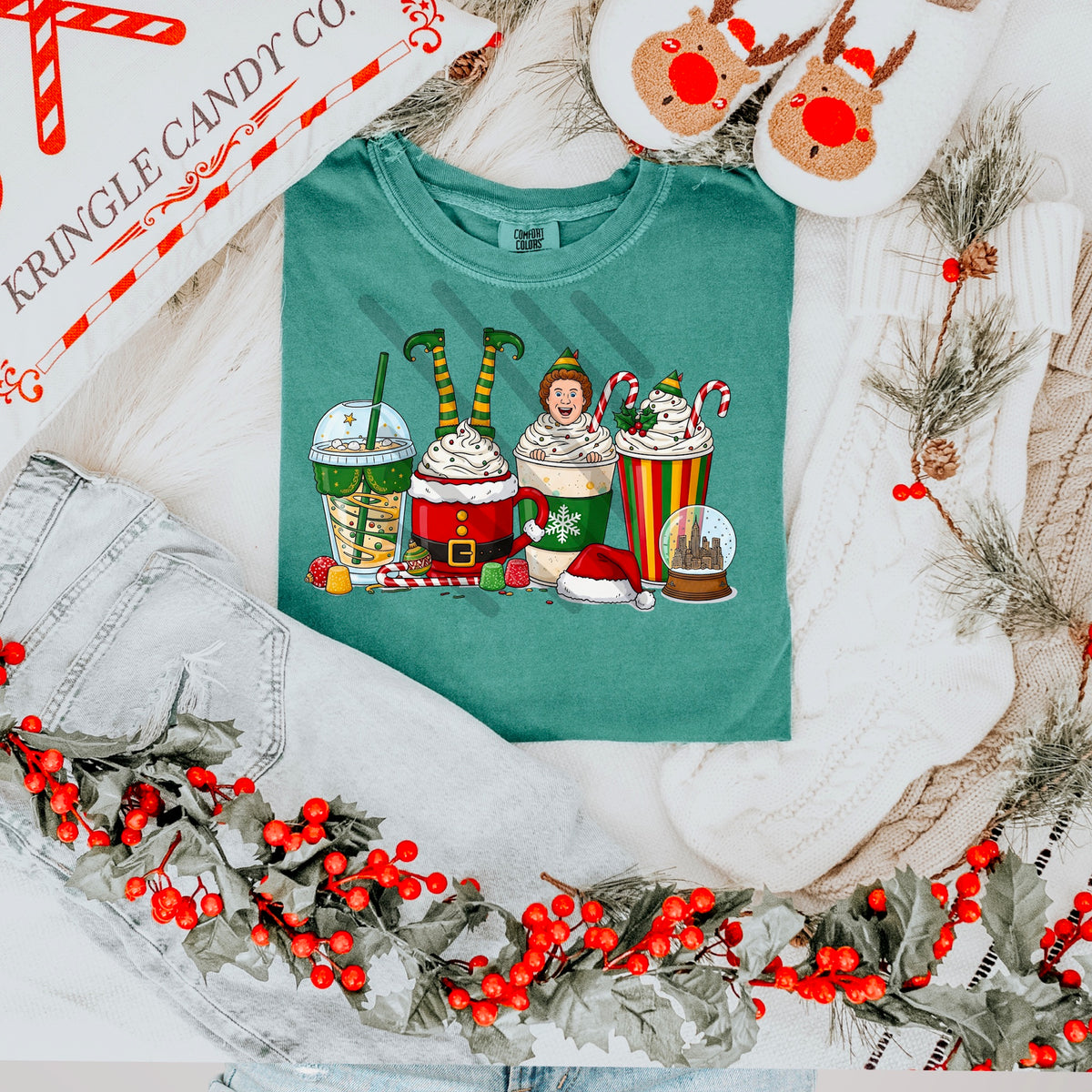 Elf Coffee 115136 DTF transfer