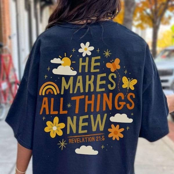 He makes all things new (KARTA) 62899 DTF transfer