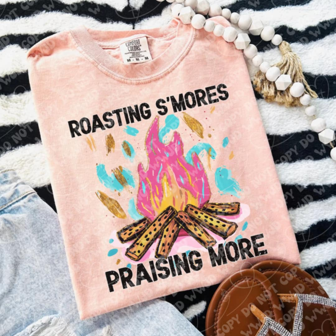 Roasting s’mores praising more 106382 DTF transfer