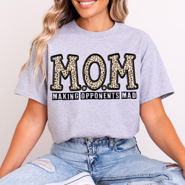 Mom making opponents mad block letters (VIRGO) 91086 DTF transfer