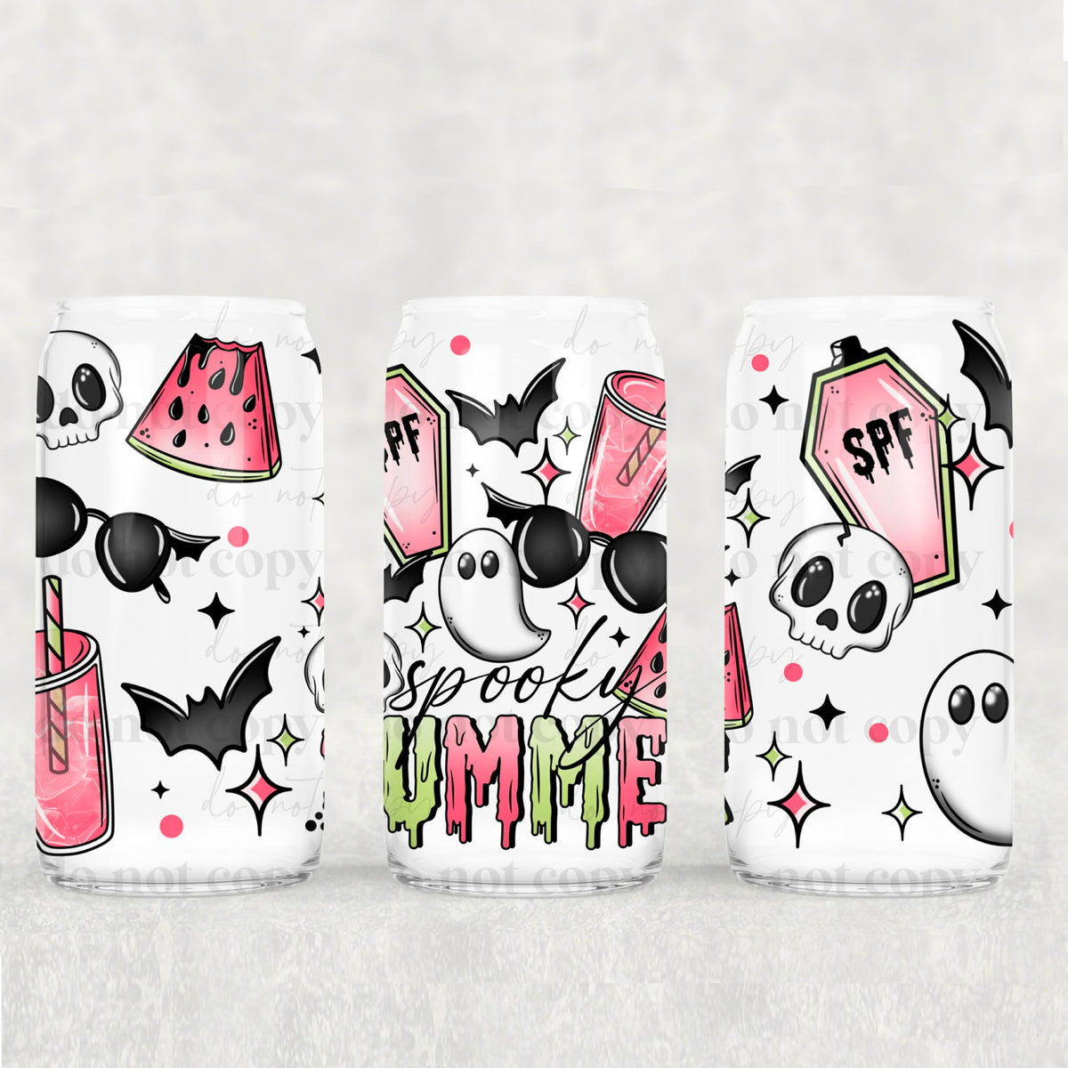 Spooky summer (CSC) UV DTF WRAP