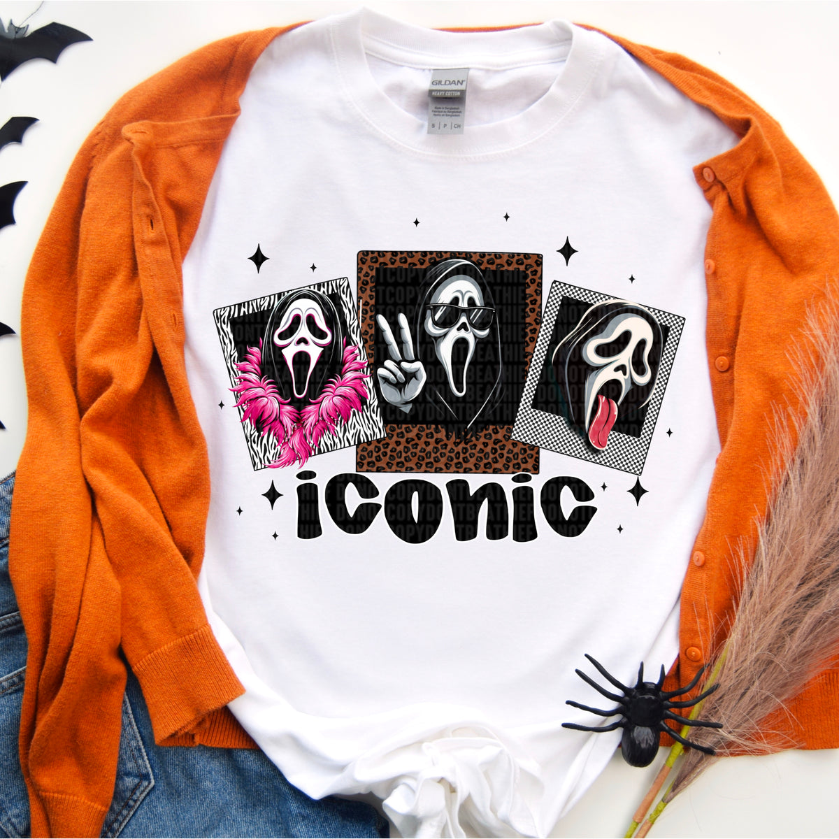 Iconic scream 111112 DTF transfer