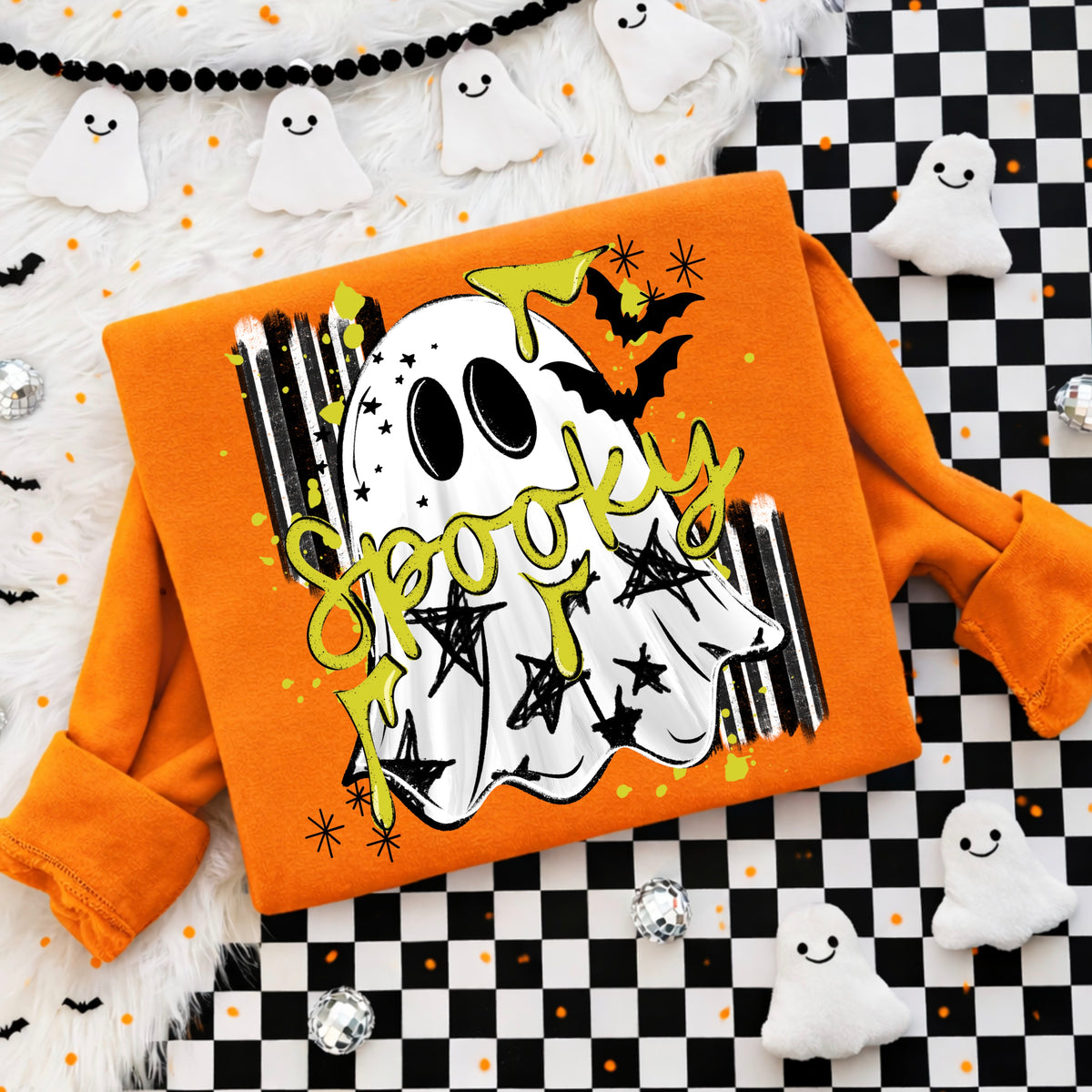 Spooky ghost drip (CSC) DTF Transfer