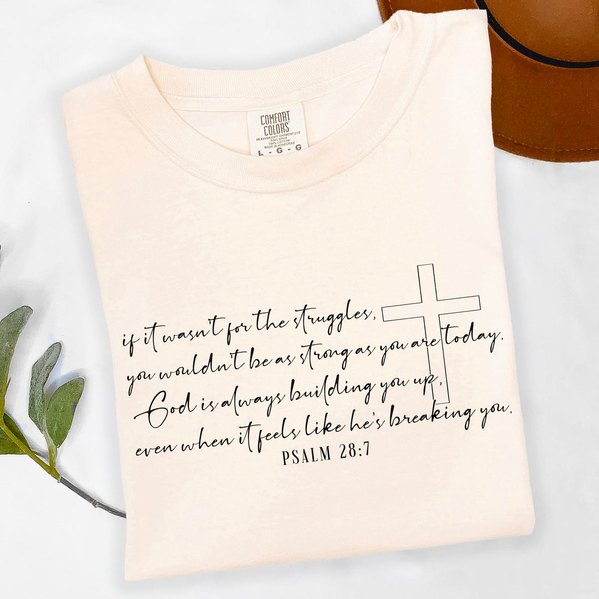 If it wasn’t for the struggles you wouldn’t be a strong as you are today 97648 DTF transfer