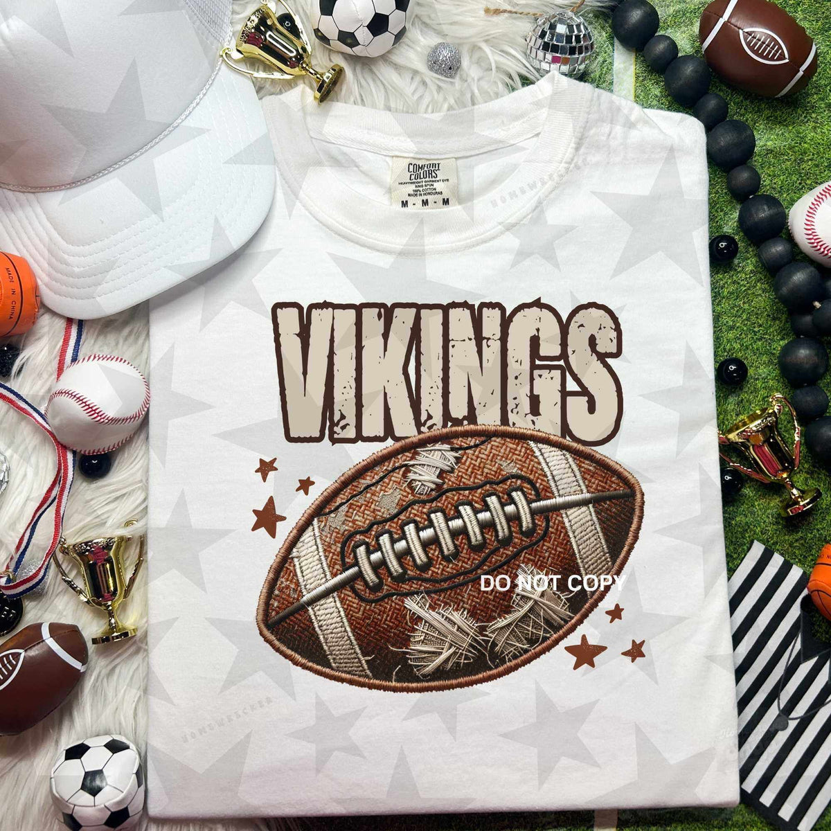Vikings football (HW) 58078 DTF transfer
