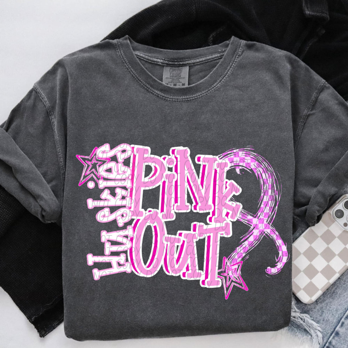 Huskies Pink Out (city) DTF Transfer