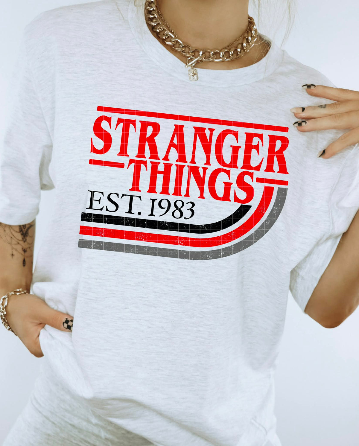Strange 1983 (DD) DTF Transfer