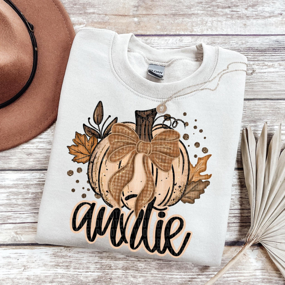 Auntie Pumpkin (sdd) DTF transfer