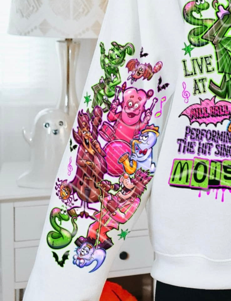 Cereal Killers sleeve DTF transfer