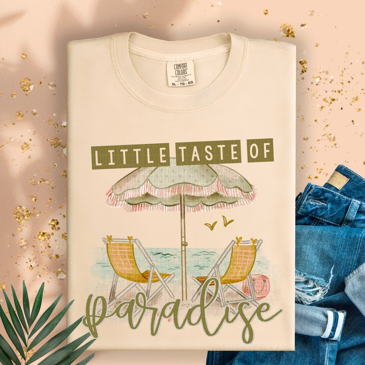 Little taste of paradise (SDD) 96012 DTF transfer