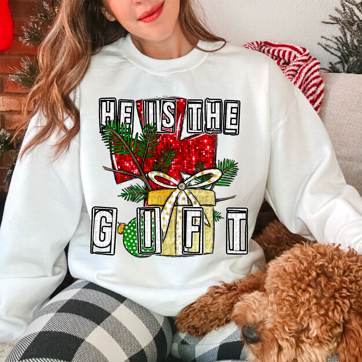 He is the gift 103637 DTF transfer