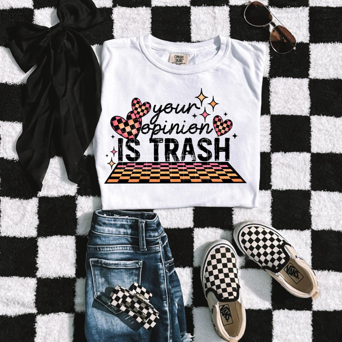 Your opinion is trash (CSC) 98937 DTF transfer