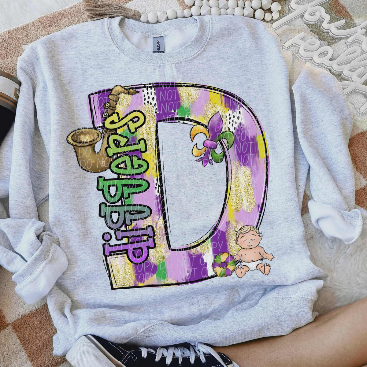 Diggers Mardi Gras (city) DTF Transfer