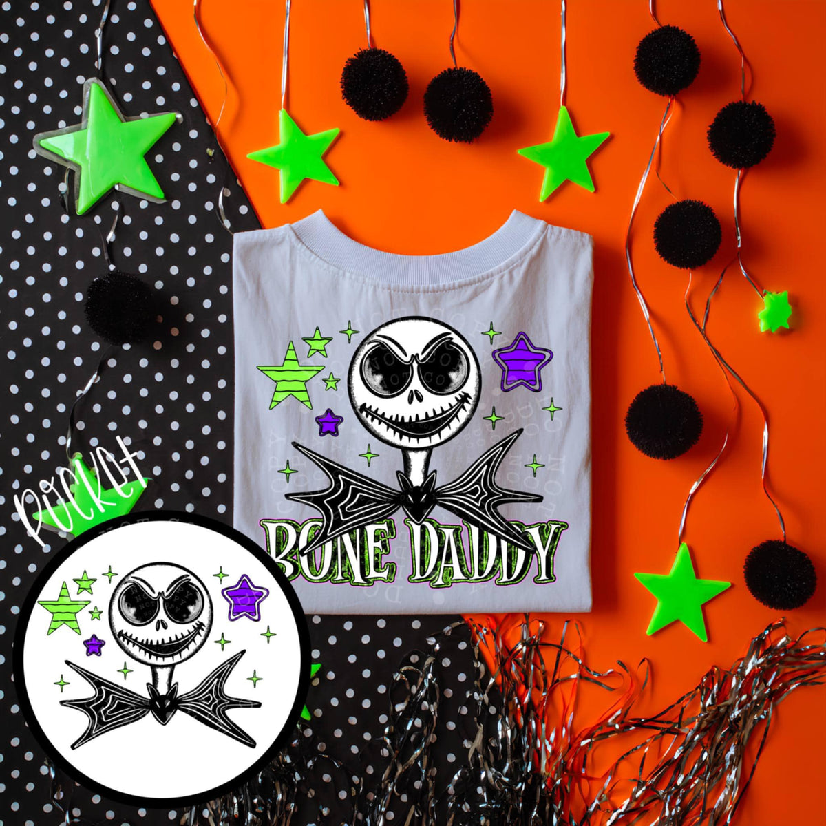 Bone daddy BACK 103949 DTF transfer