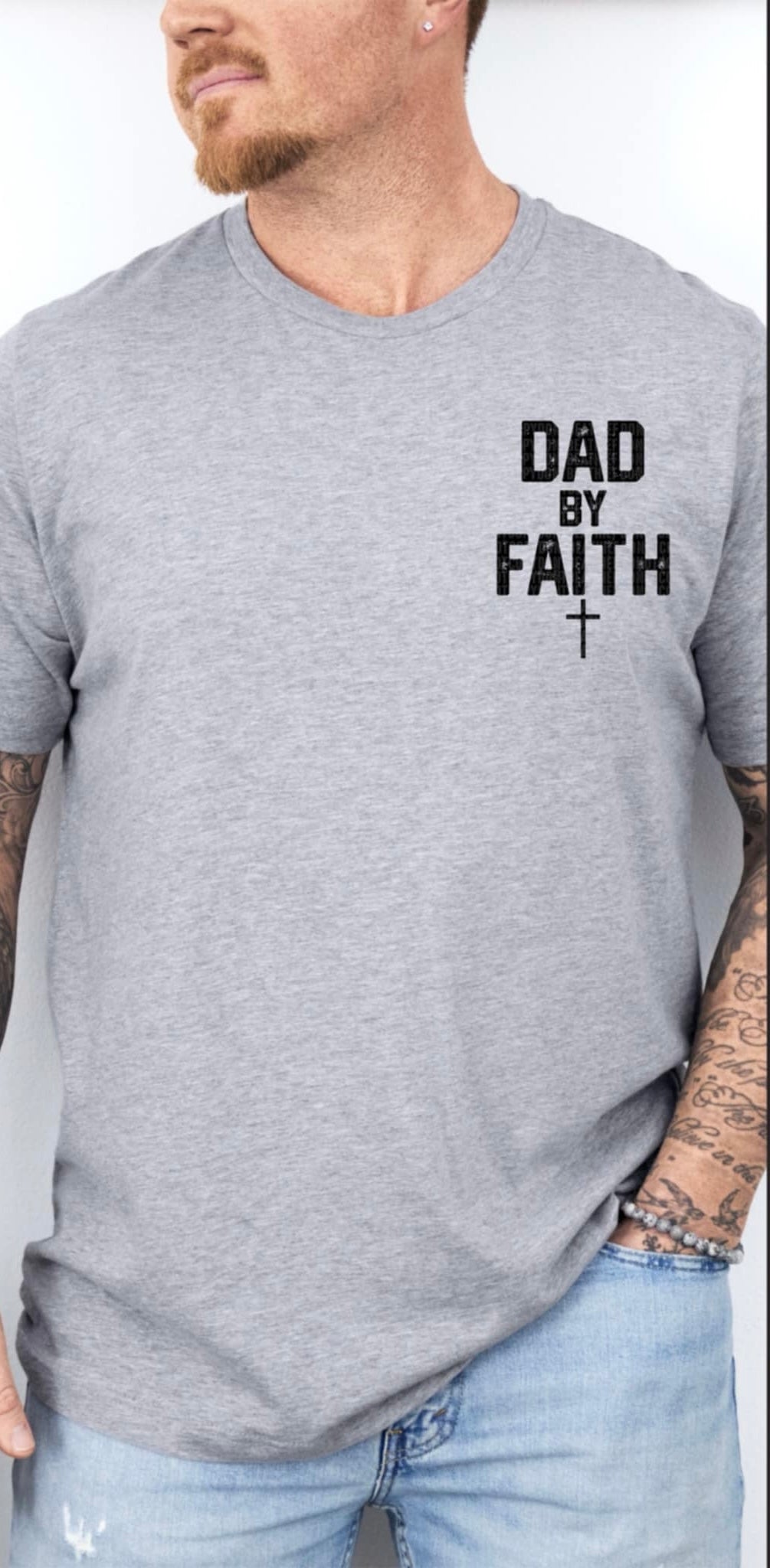 Dad by faith (SDD) 99278 DTF transfer