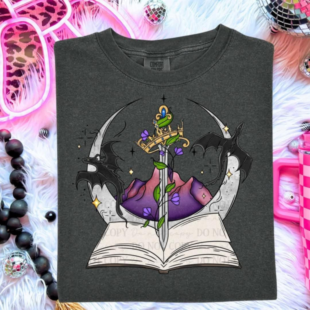 Fantasy book (ABD) 95970 DTF transfer