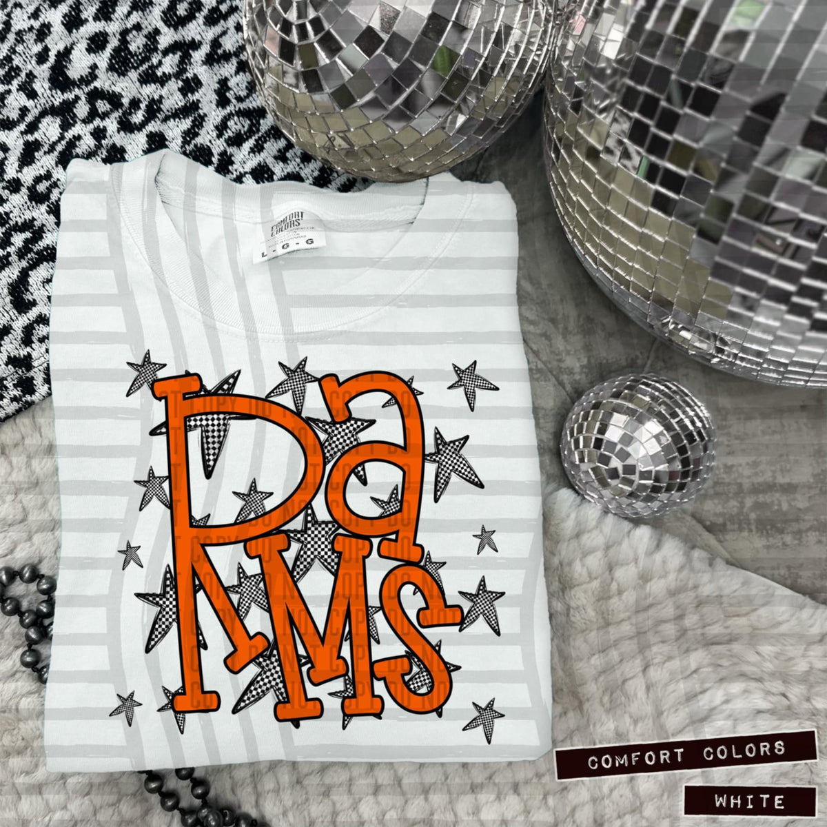 Orange Staggered Mascots (Caplinger)