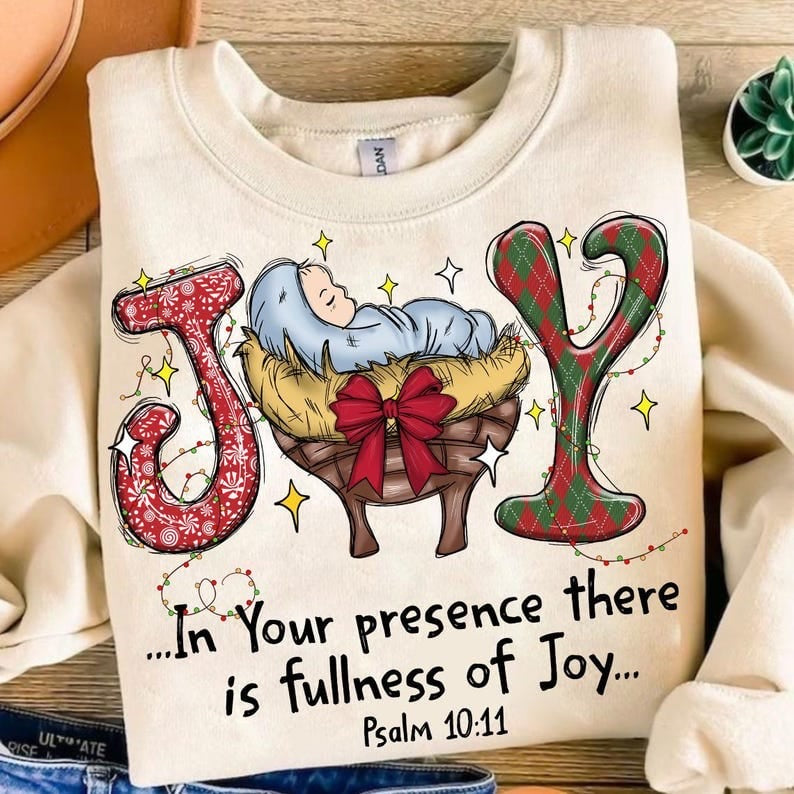 Joy in your presence there is fullness of joy 64841 DTF transfer