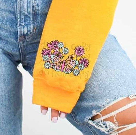 Kindness is homemade sleeve 80635 DTF transfer
