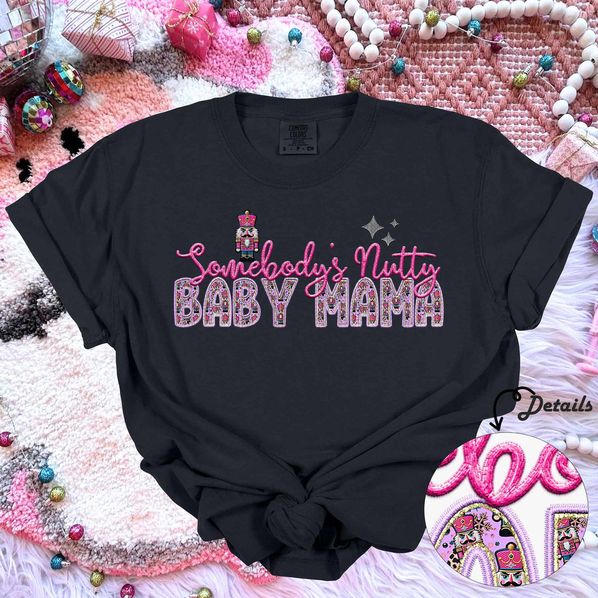 Somebody’s baby mama (HW) 67049 DTF transfer