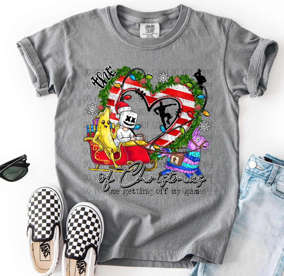 The Heart of Christmas fort (SSD) DTF transfer