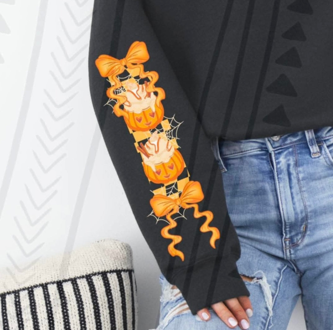 Mama Needs a Pumpkin Energy Drink (SLEEVE) TGG DTF transfer