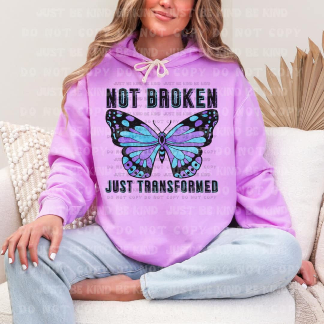Not broken just transformed(VLB) 87424 DTF transfer