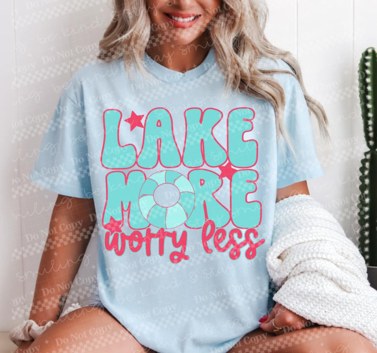 Lake more worry less (CMLD) 96527 DTF transfer