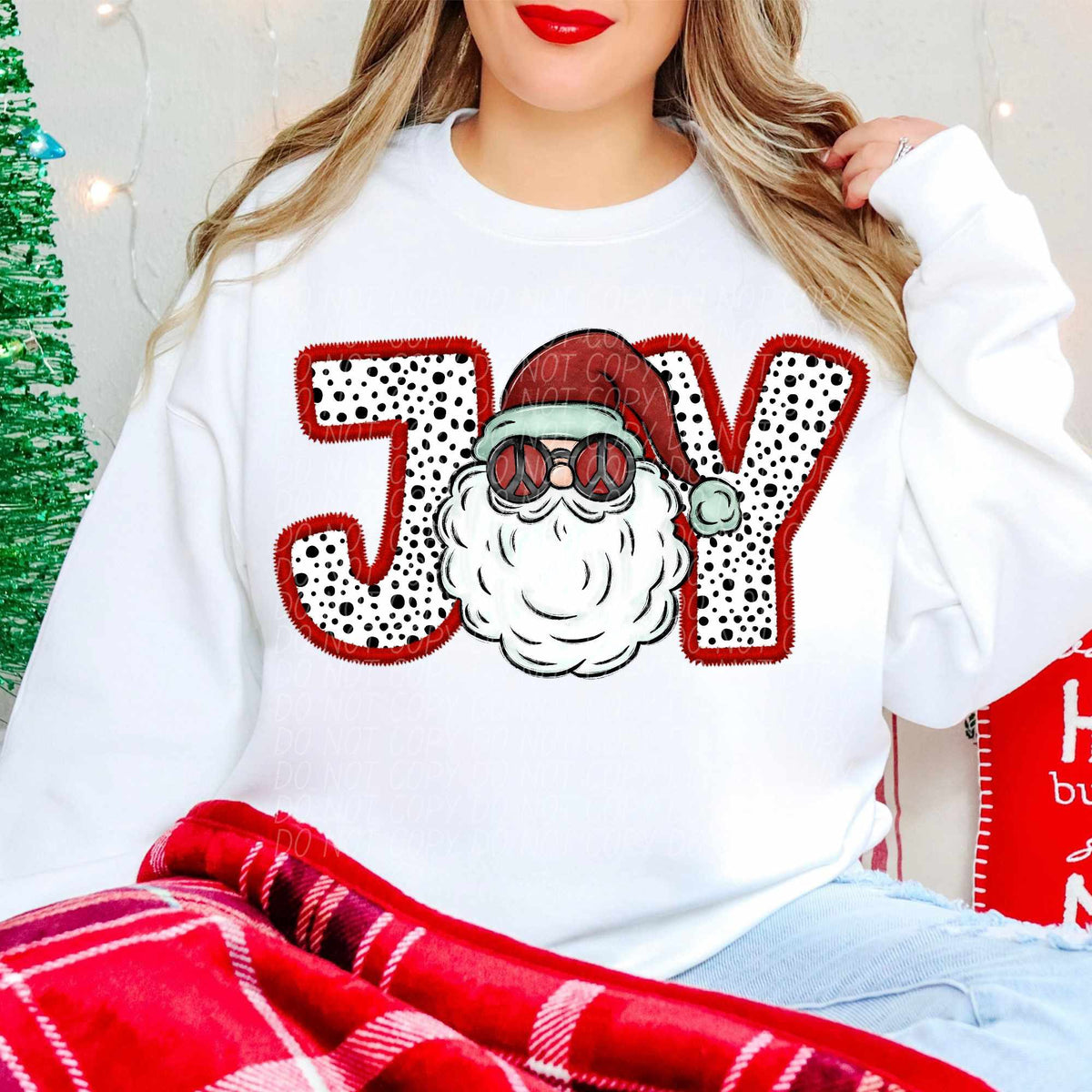 Joy groovy Santa (CITY) 65048 DTF transfer