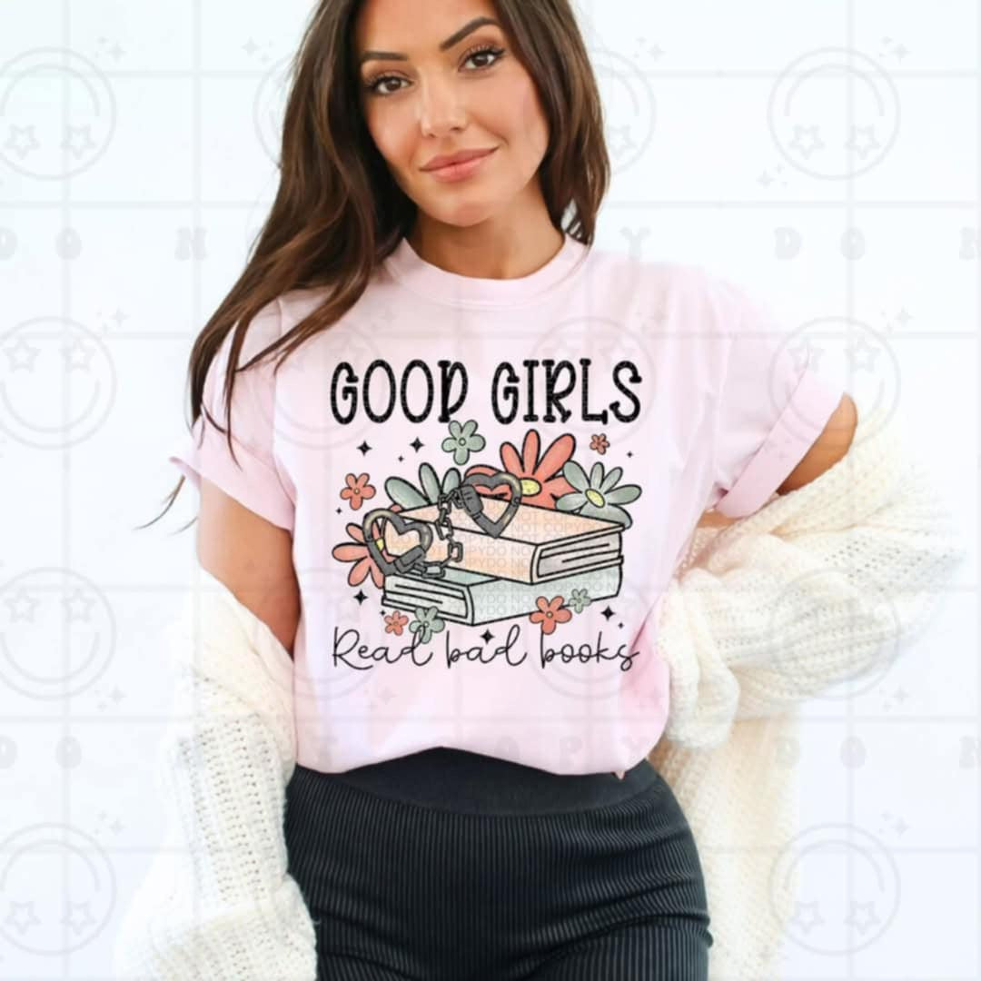 Good girls read bad books (HW) 94167 DTF transfer