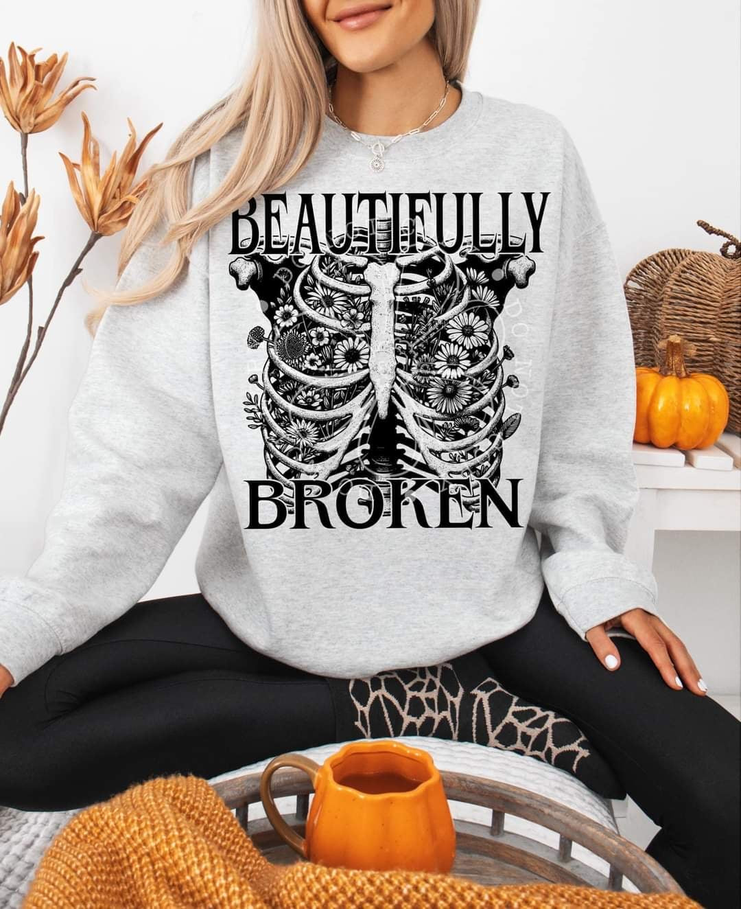 Beautifully broken (LYTTLE) 58974 DTF transfer